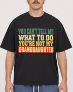 Mockup Boxy Heavyweight Tee Black male close-up 19