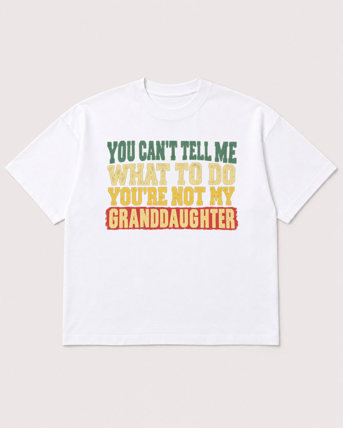 Mockup Boxy Heavyweight Tee White product