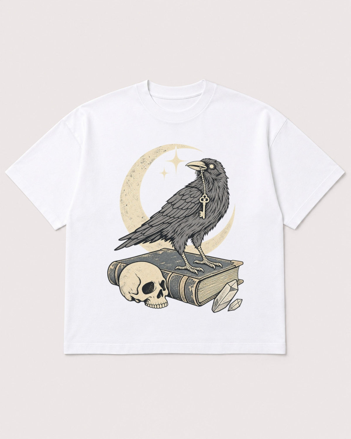 Mockup Boxy Heavyweight Tee White product