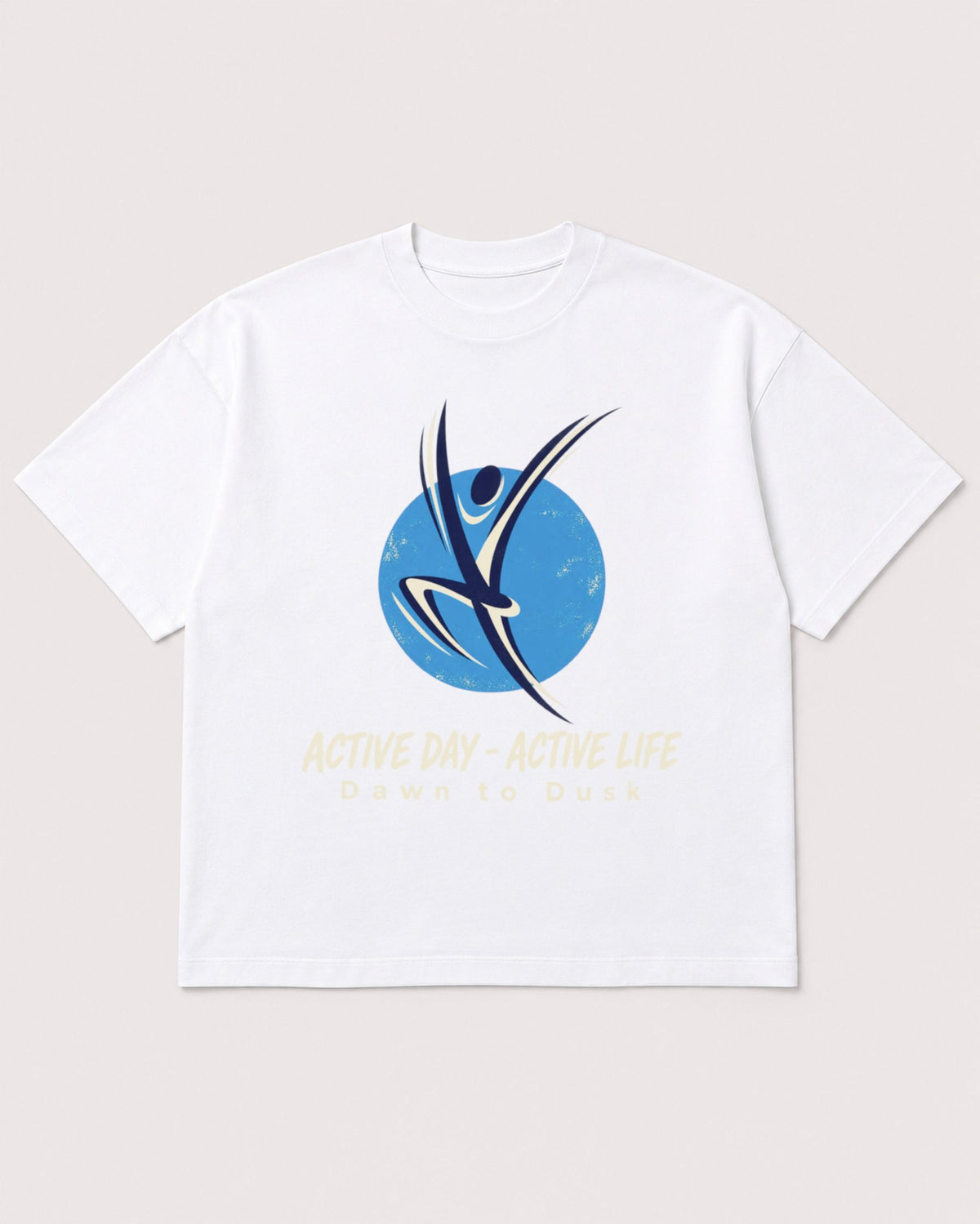 Mockup Boxy Heavyweight Tee White product