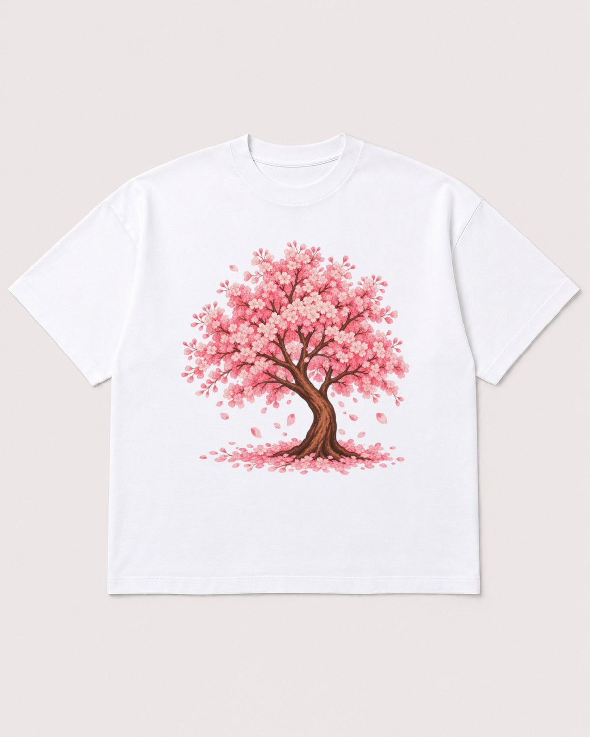 Mockup Boxy Heavyweight Tee White product