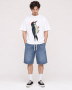 Mockup Boxy Heavyweight Tee White male full-body 03