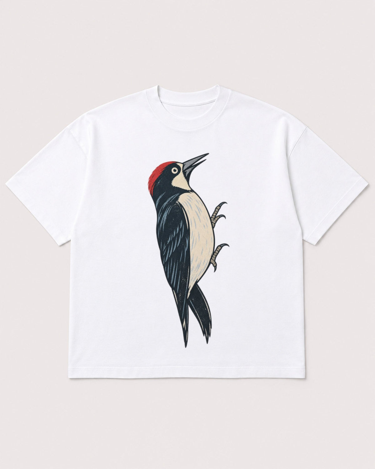 Mockup Boxy Heavyweight Tee White product