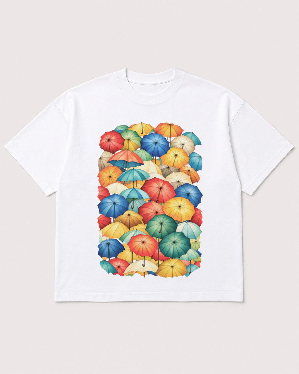 Mockup Boxy Heavyweight Tee White product