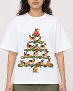Mockup Boxy Heavyweight Tee White female close-up 02