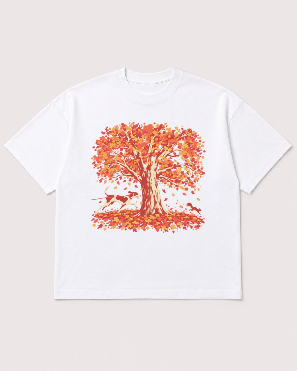 Mockup Boxy Heavyweight Tee White product