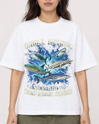 Mockup Boxy Heavyweight Tee White female close-up 02
