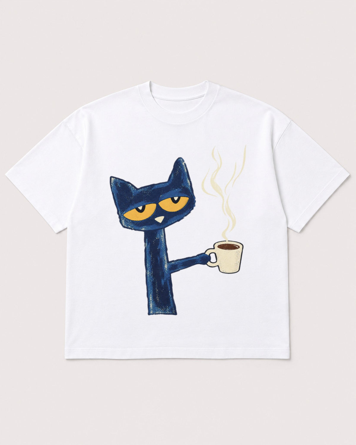 Mockup Boxy Heavyweight Tee White product