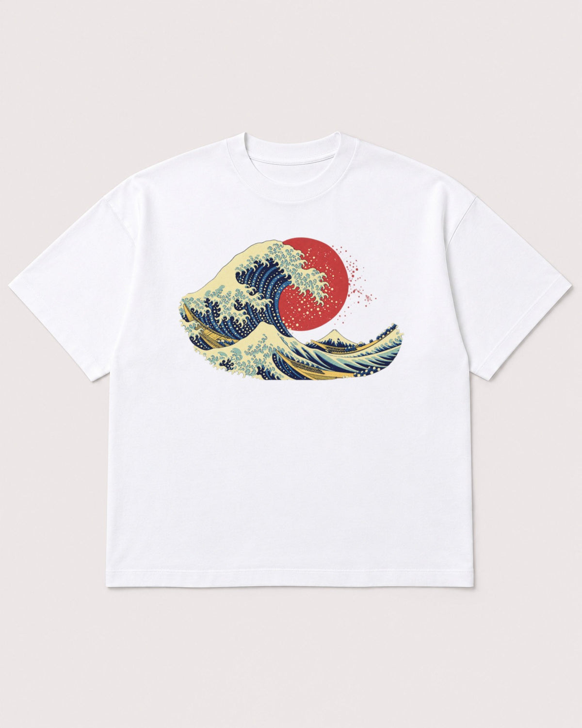 Mockup Boxy Heavyweight Tee White product
