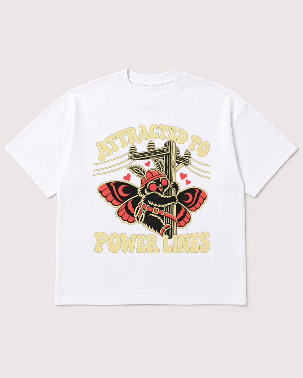 Mockup Boxy Heavyweight Tee White product
