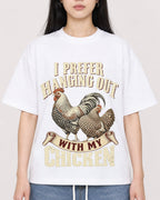 Mockup Boxy Heavyweight Tee White female close-up 01