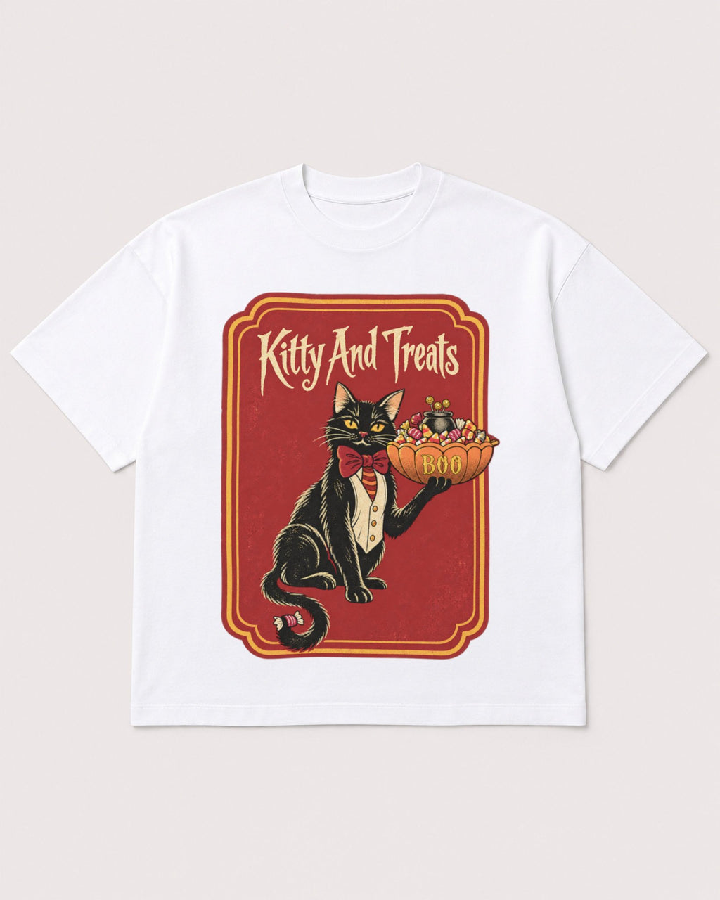 Mockup Boxy Heavyweight Tee White product