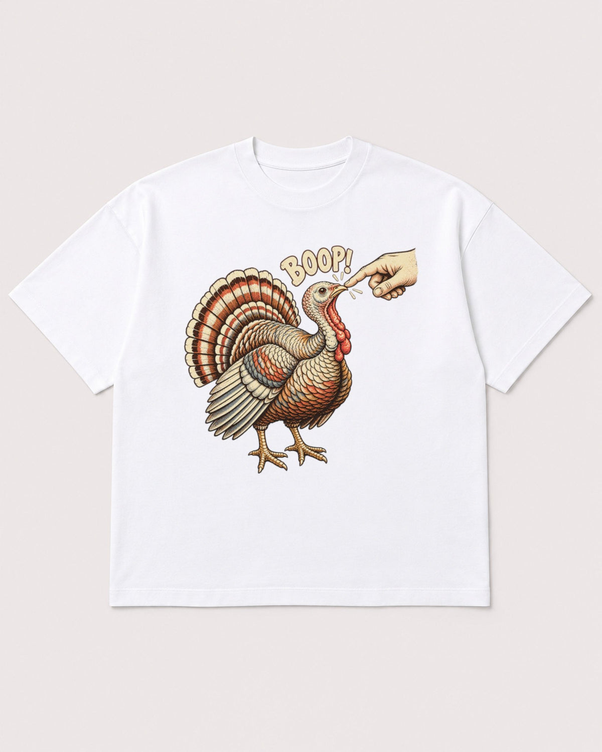 Mockup Boxy Heavyweight Tee White product