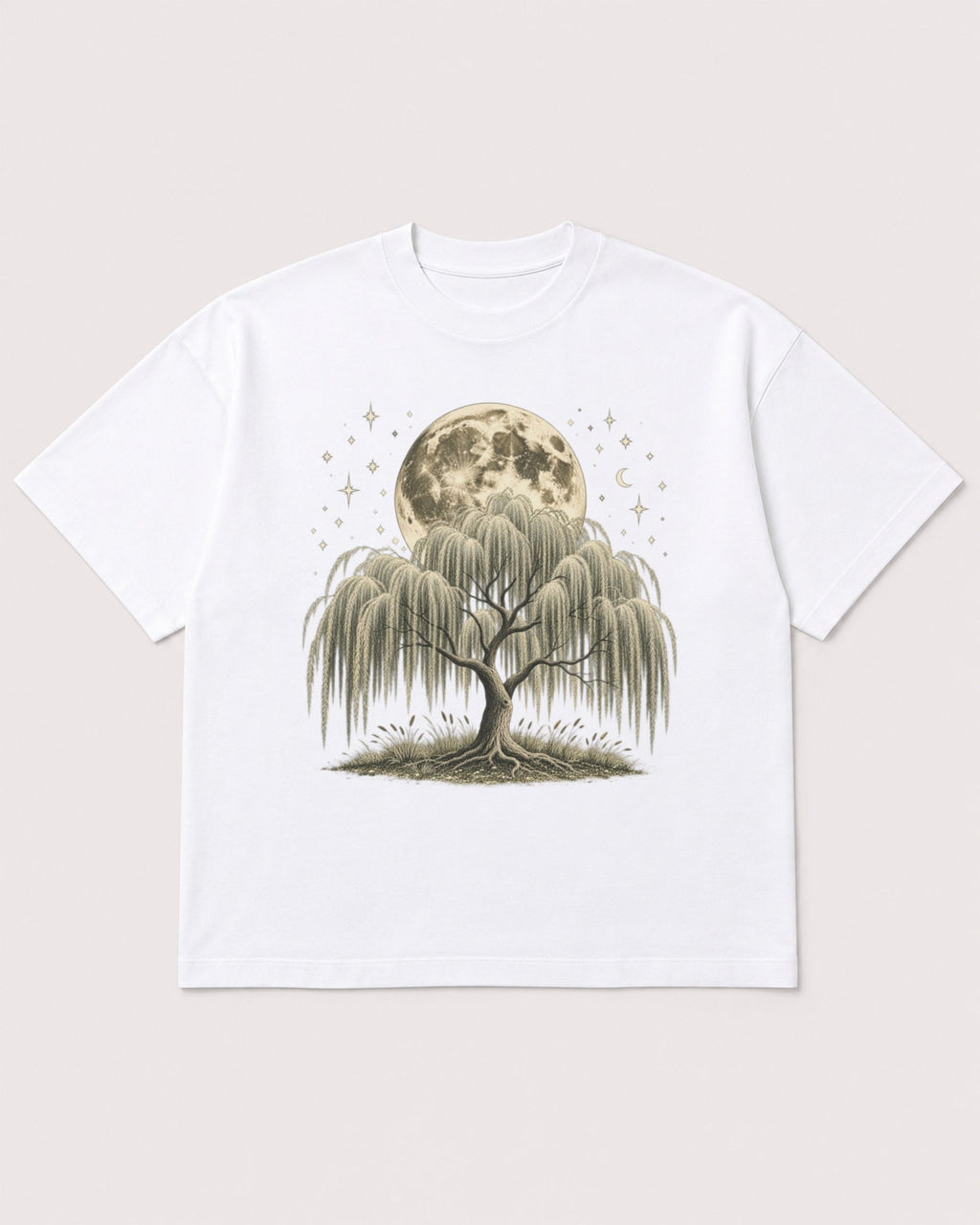 Mockup Boxy Heavyweight Tee White product