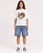 Mockup Boxy Heavyweight Tee White female full-body 06