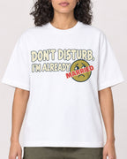 Mockup Boxy Heavyweight Tee White female close-up 27