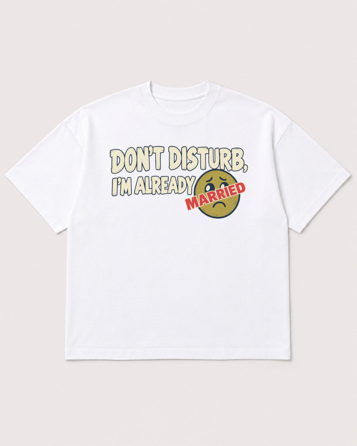 Mockup Boxy Heavyweight Tee White product