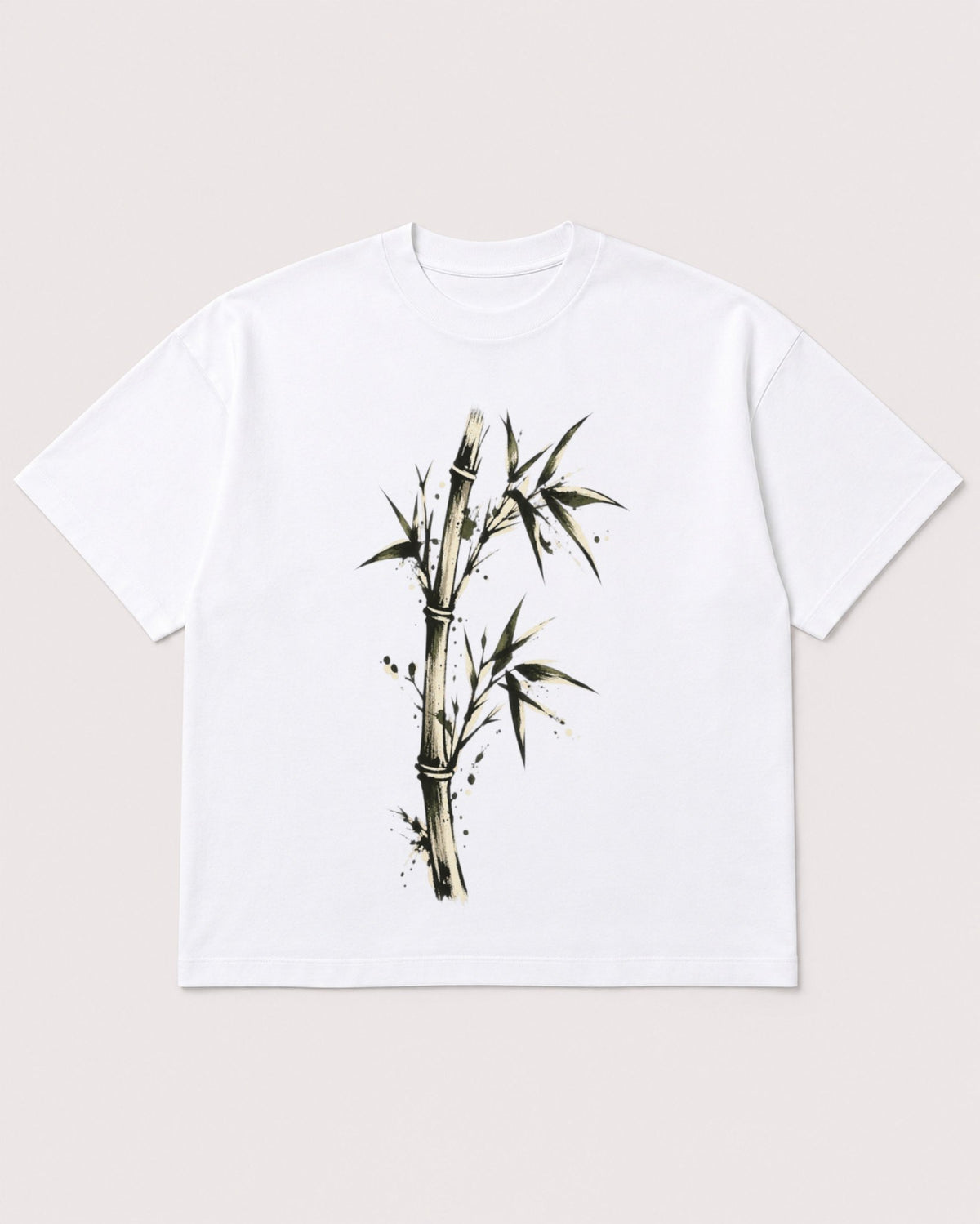 Mockup Boxy Heavyweight Tee White product