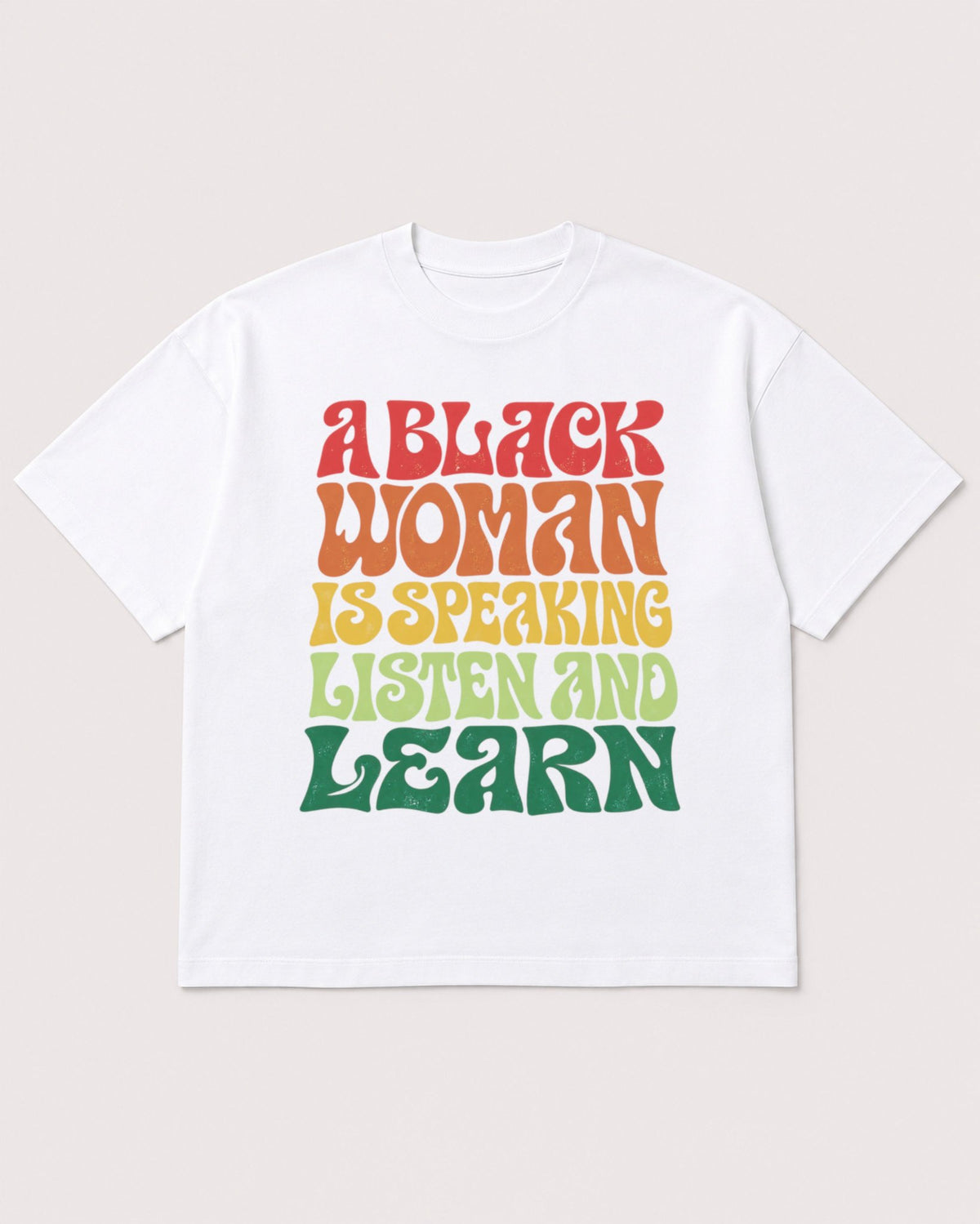 Mockup Boxy Heavyweight Tee White product