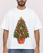 Mockup Boxy Heavyweight Tee White male close-up 07