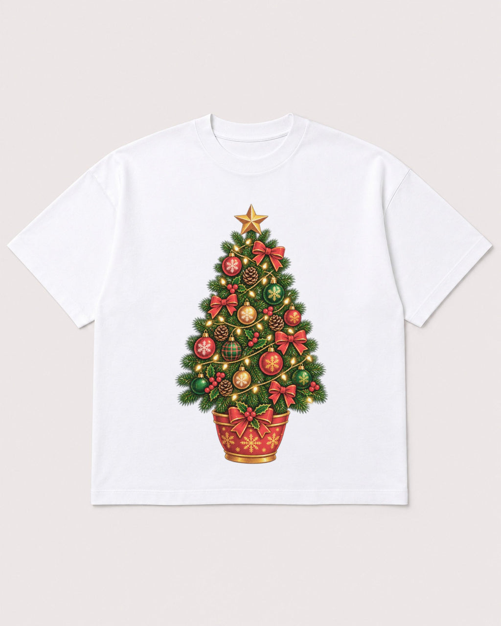 Mockup Boxy Heavyweight Tee White product