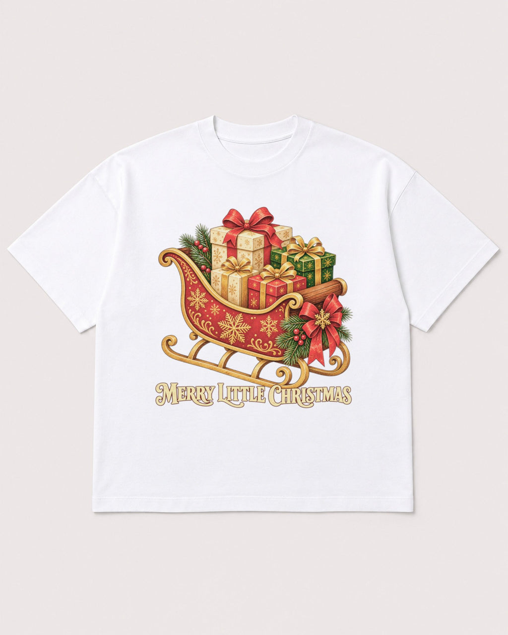 Mockup Boxy Heavyweight Tee White product