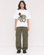 Mockup Boxy Heavyweight Tee White female full-body 02