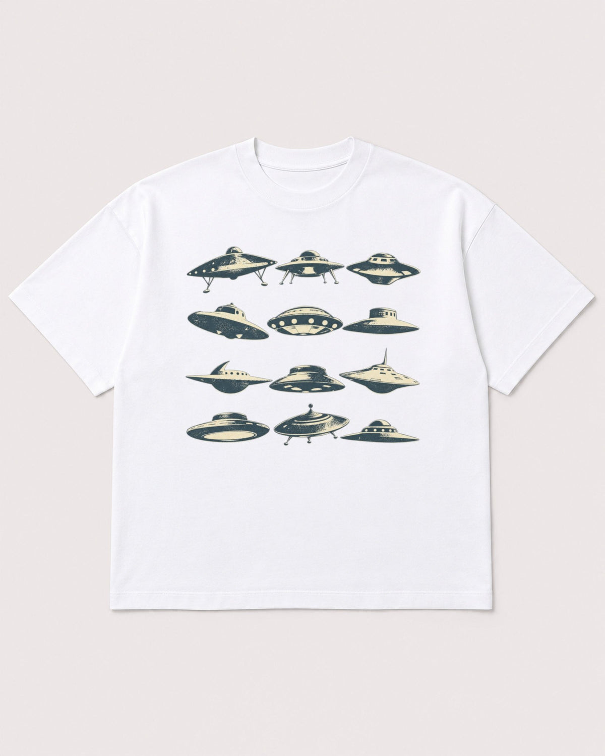 Mockup Boxy Heavyweight Tee White product