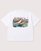 Mockup Boxy Heavyweight Tee White product