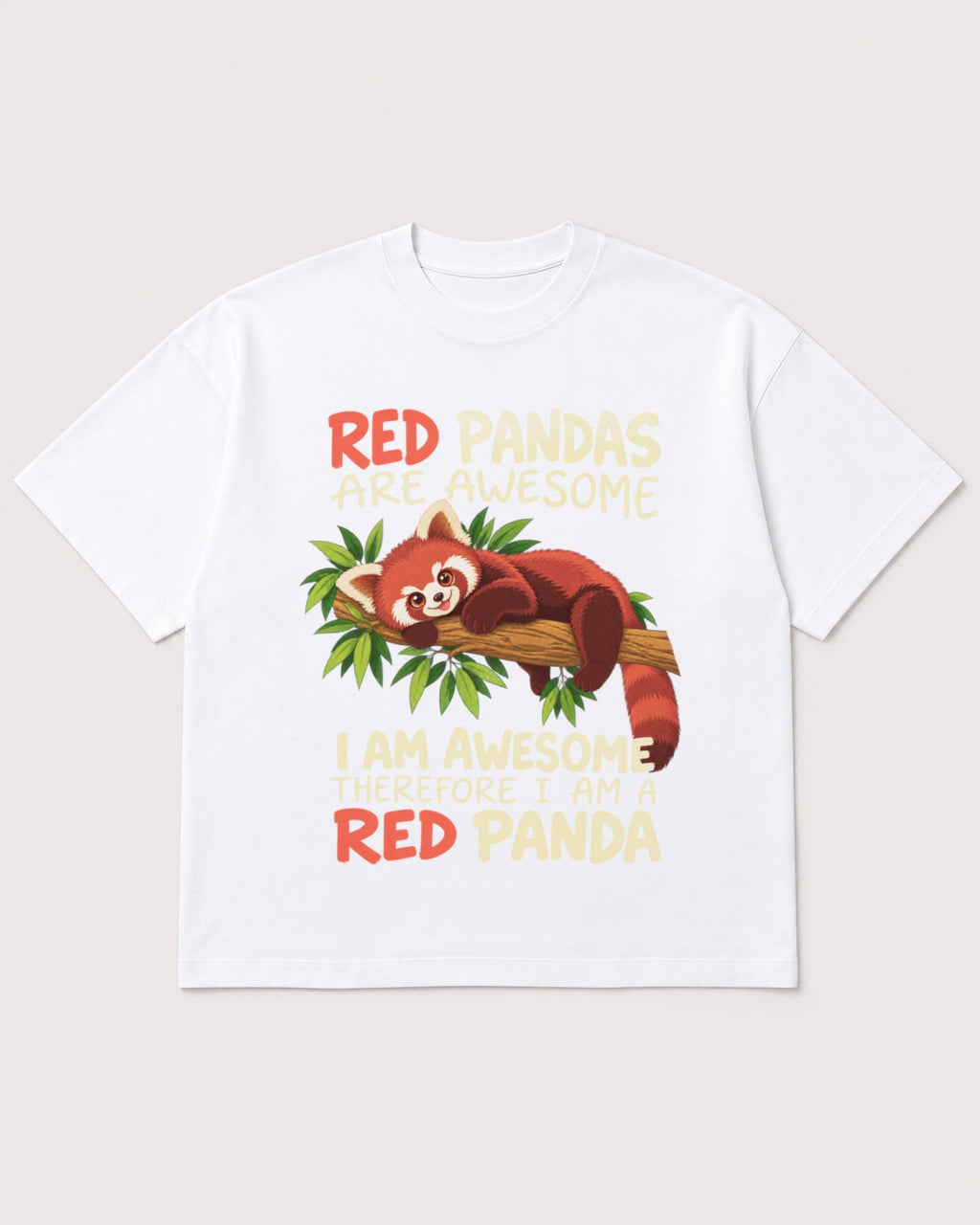 Mockup Boxy Heavyweight Tee White product