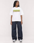 Mockup Boxy Heavyweight Tee White female full-body 04