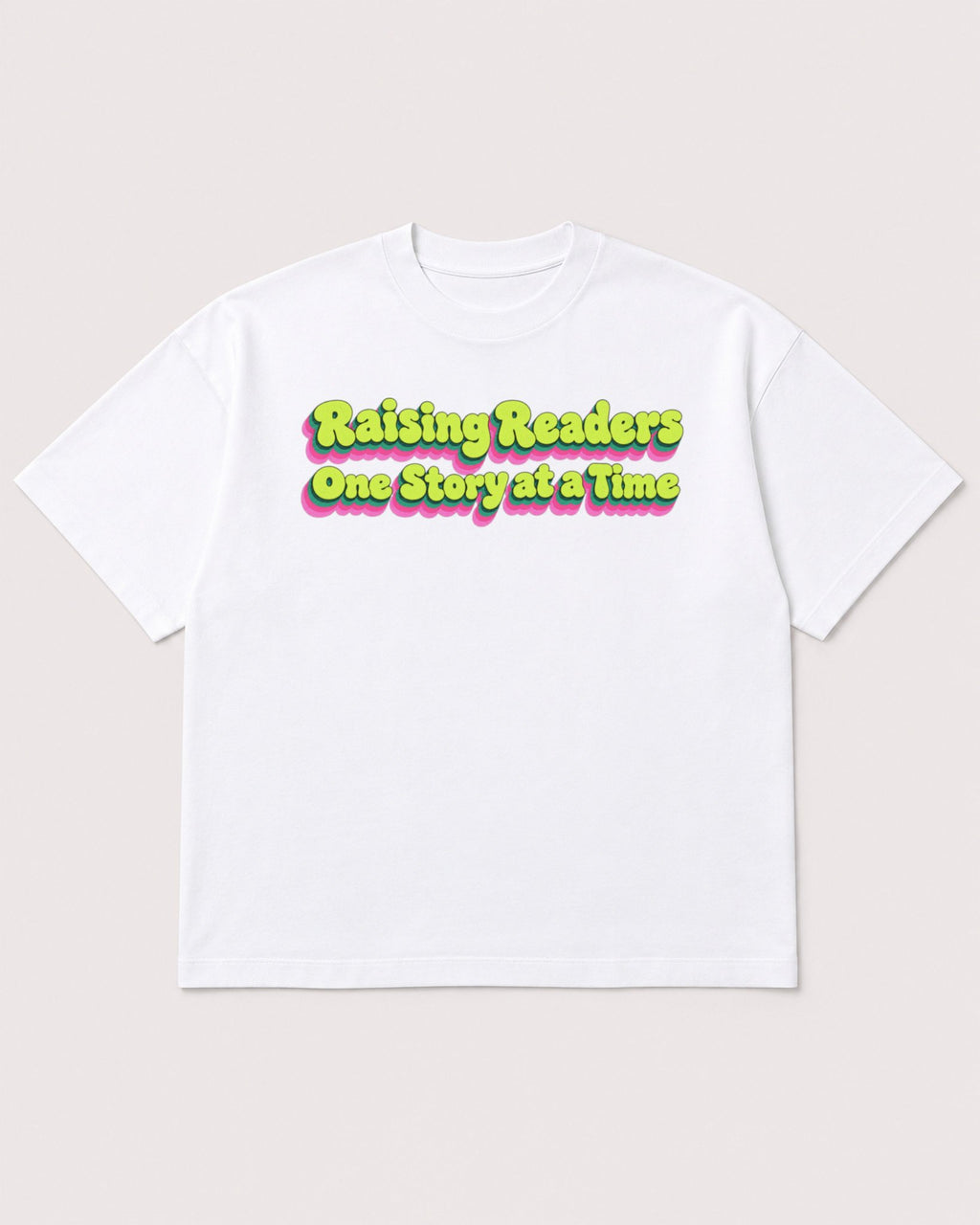 Mockup Boxy Heavyweight Tee White product