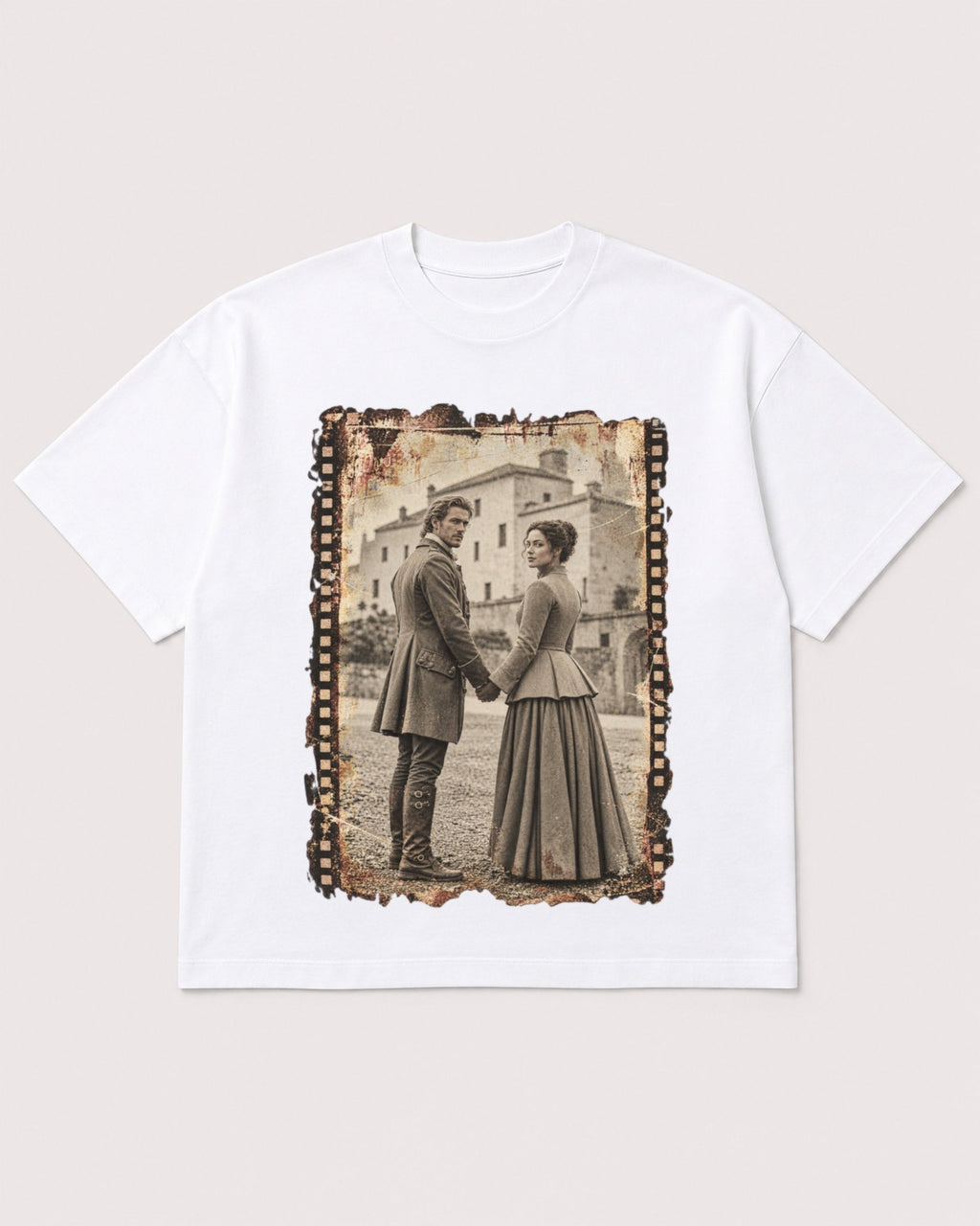 Mockup Boxy Heavyweight Tee White product