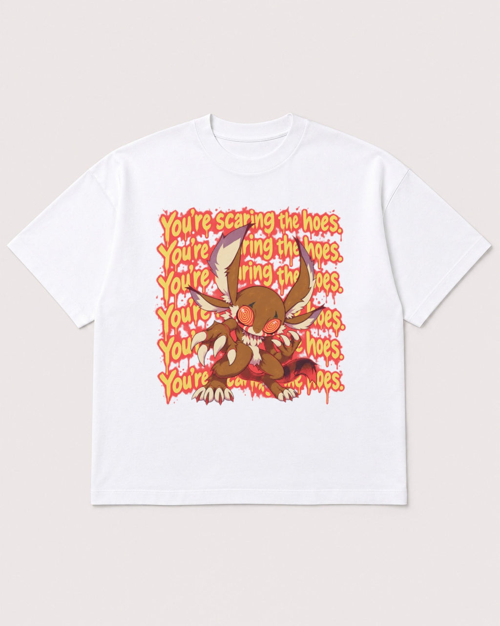 Mockup Boxy Heavyweight Tee White product