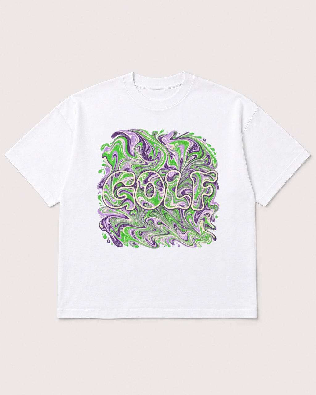 Mockup Boxy Heavyweight Tee White product
