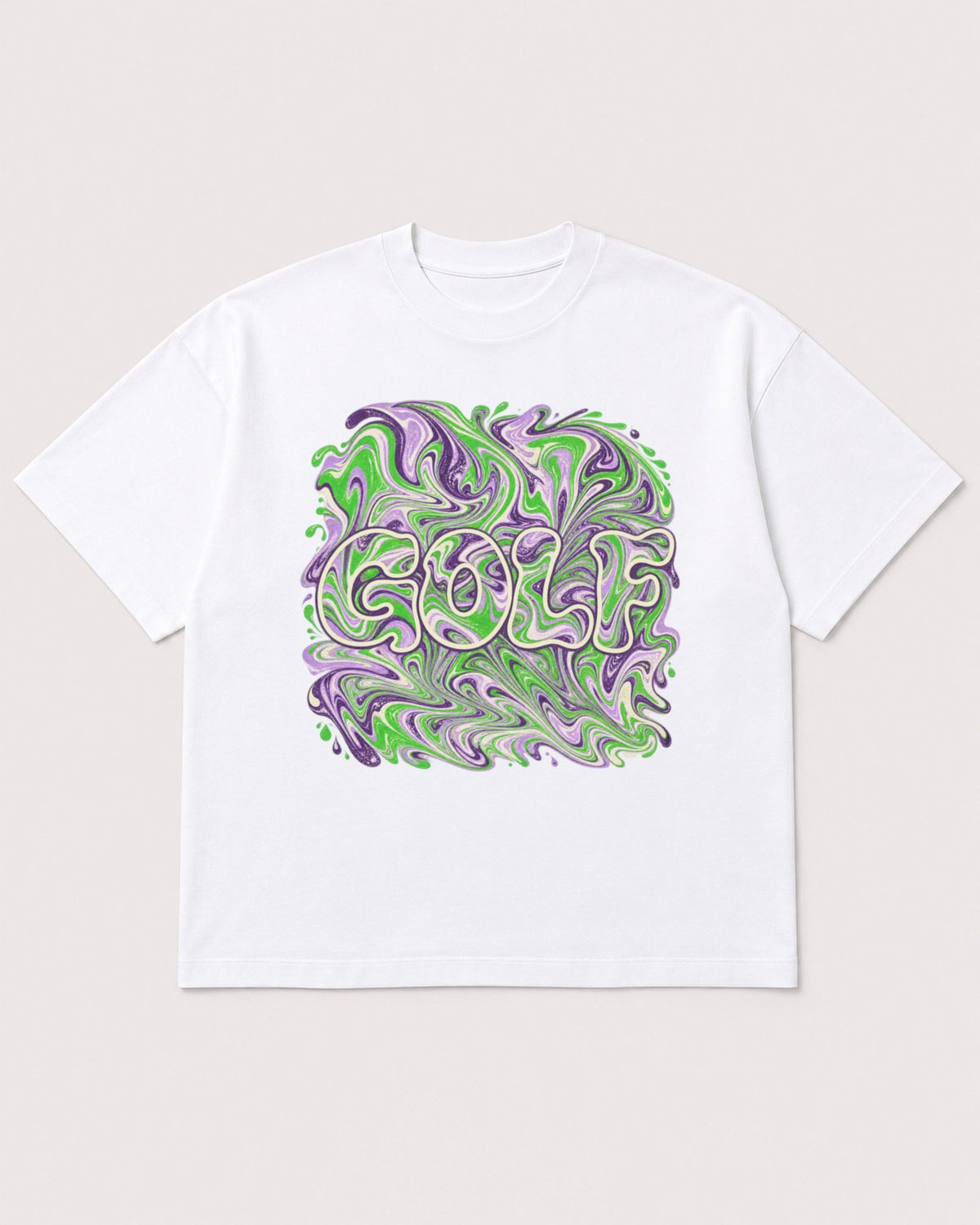 Mockup Boxy Heavyweight Tee White product