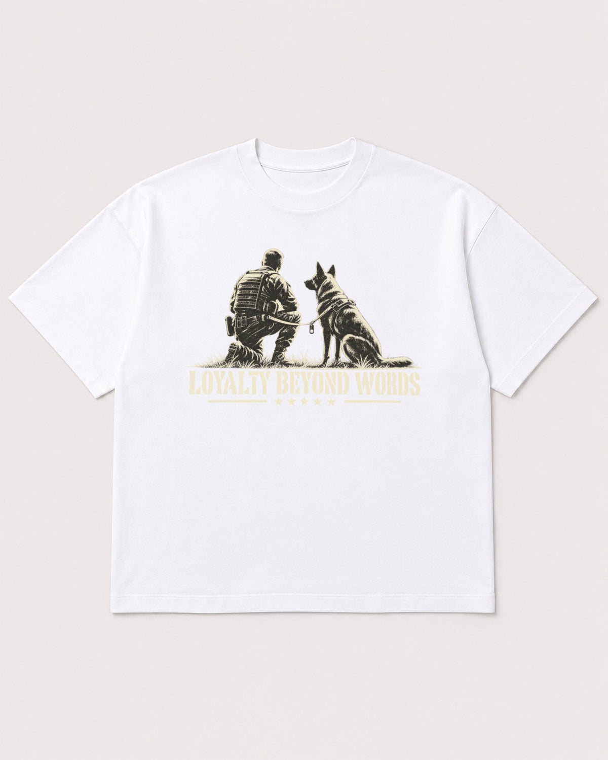 Mockup Boxy Heavyweight Tee White product