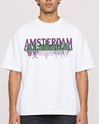 Mockup Boxy Heavyweight Tee White male close-up 10
