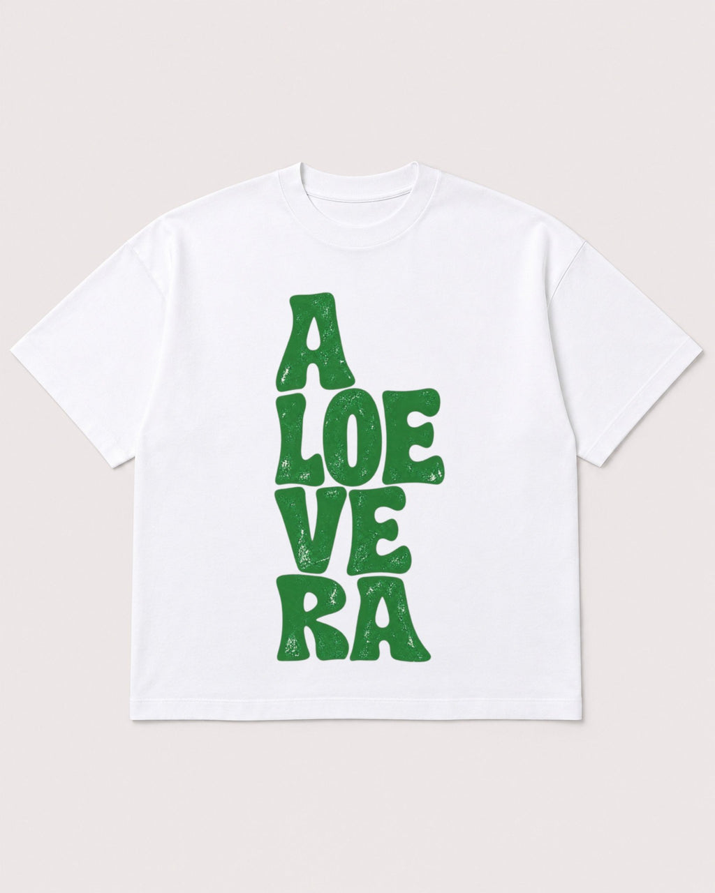 Mockup Boxy Heavyweight Tee White product