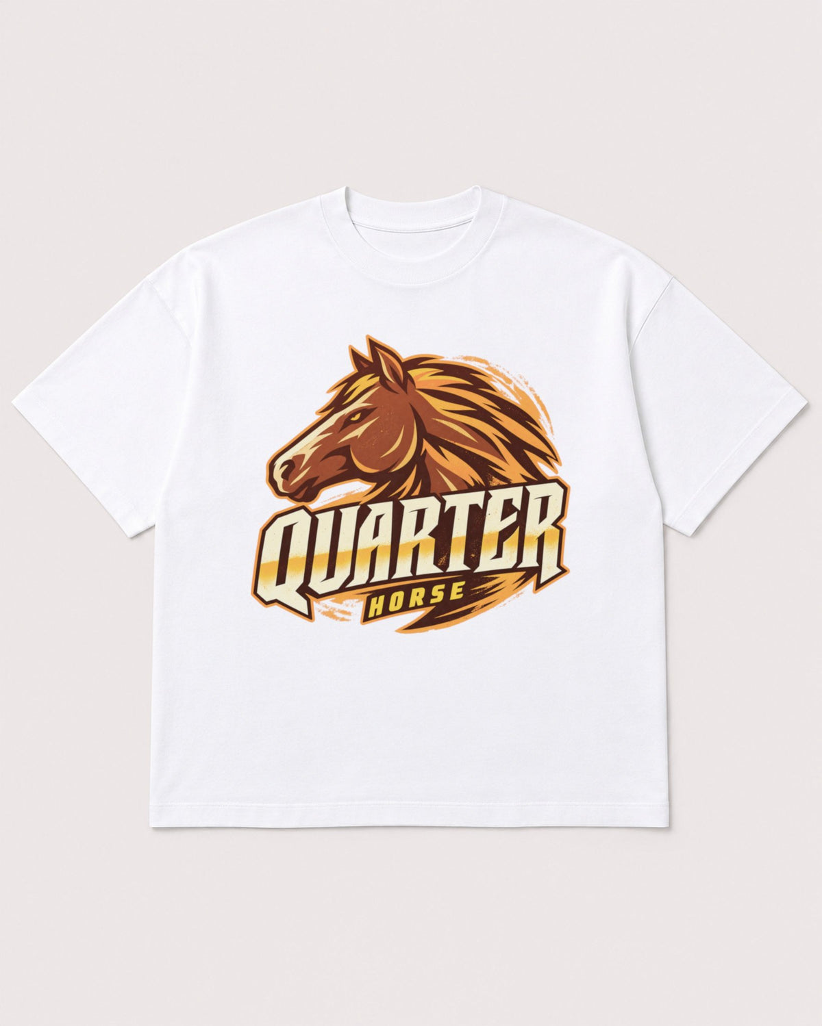 Mockup Boxy Heavyweight Tee White product