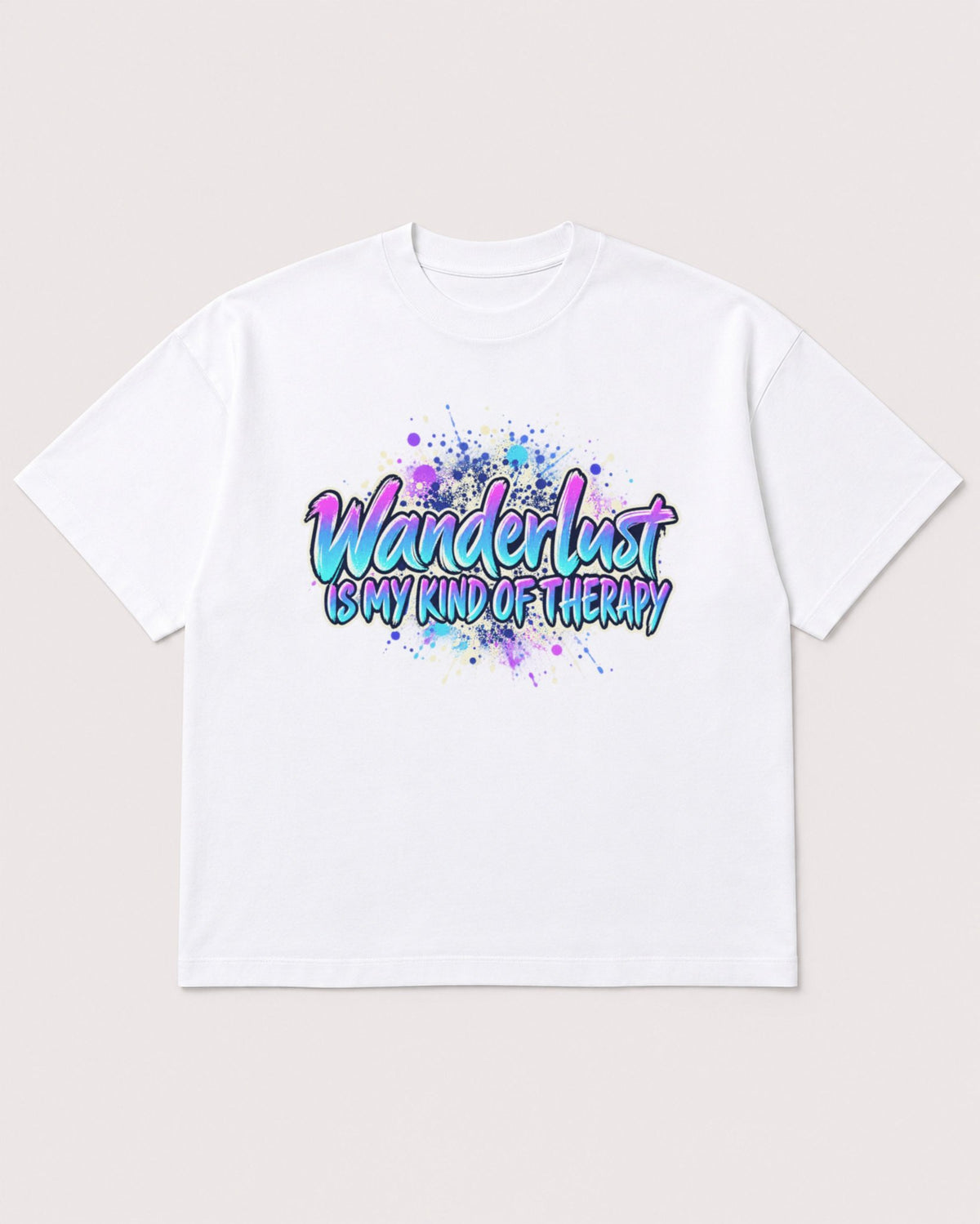 Mockup Boxy Heavyweight Tee White product