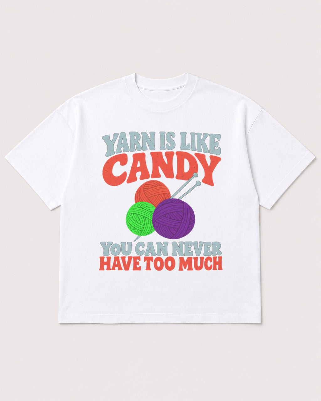 Mockup Boxy Heavyweight Tee White product