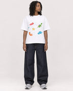 Mockup Boxy Heavyweight Tee White female full-body 24