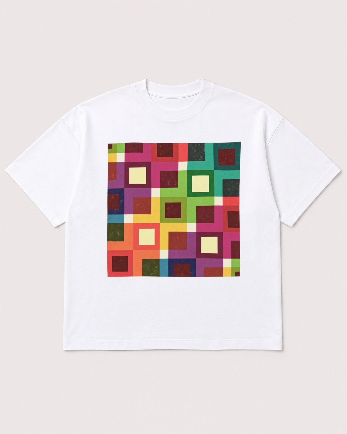 Mockup Boxy Heavyweight Tee White product