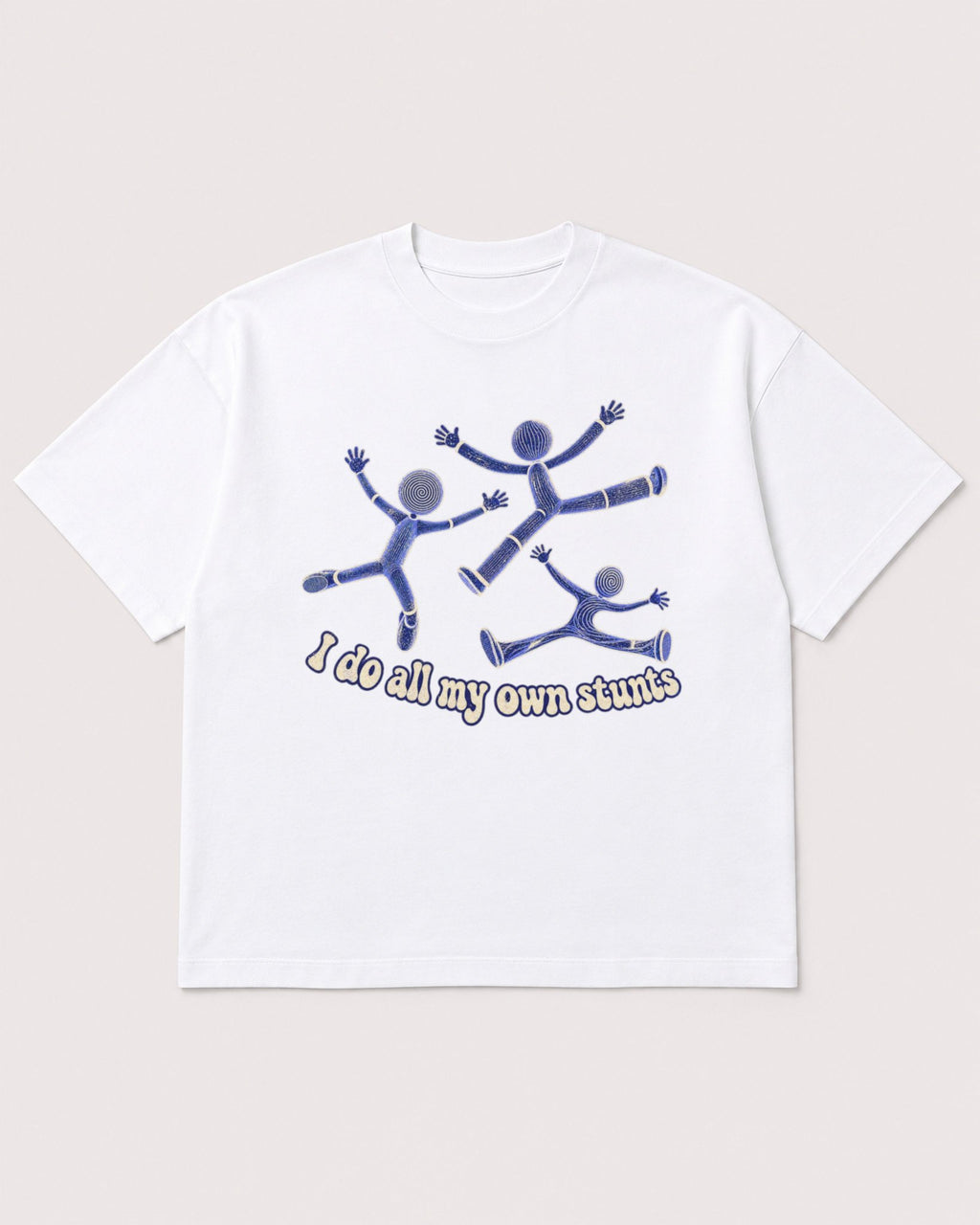 Mockup Boxy Heavyweight Tee White product