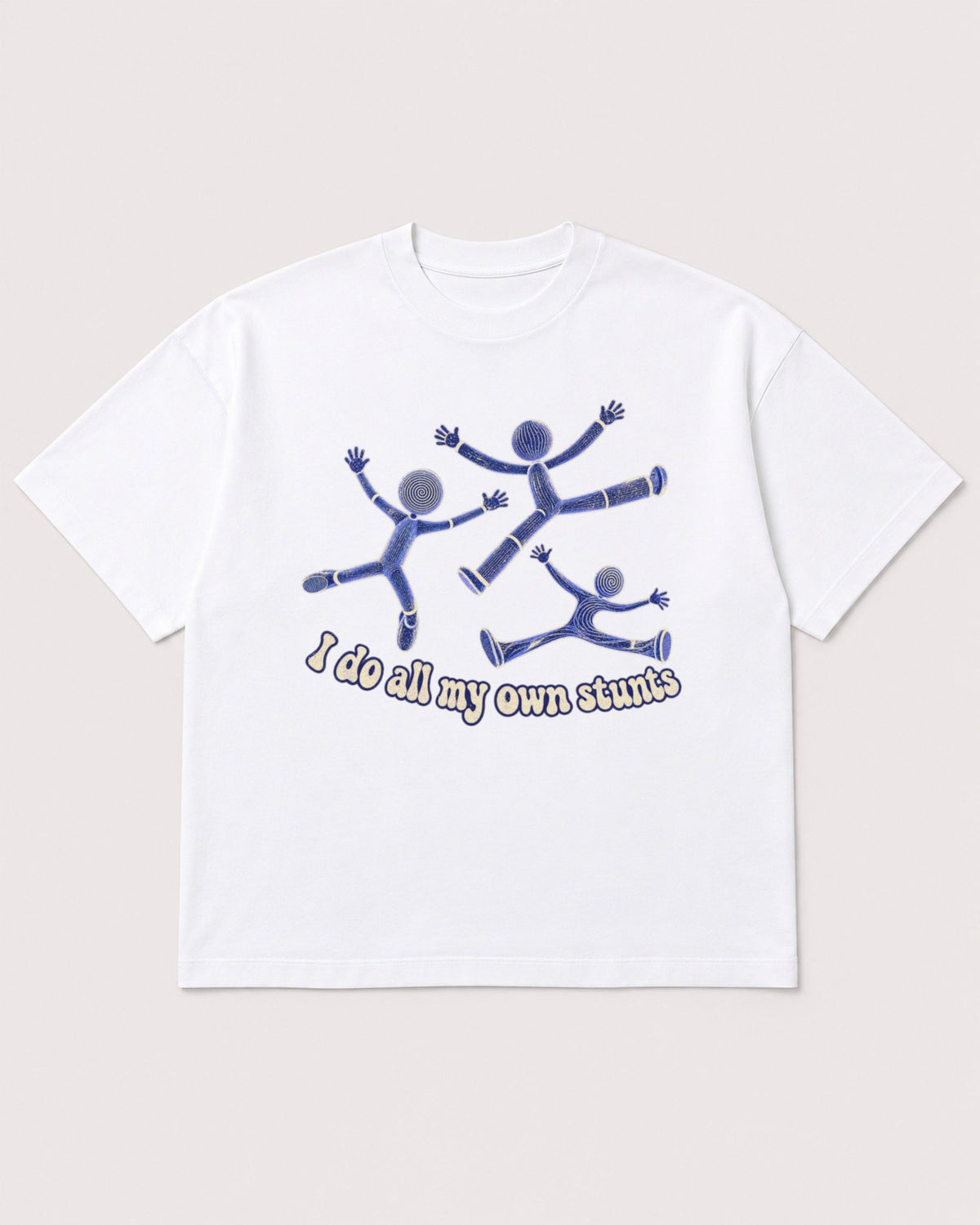 Mockup Boxy Heavyweight Tee White product