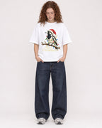 Mockup Boxy Heavyweight Tee White female full-body 09