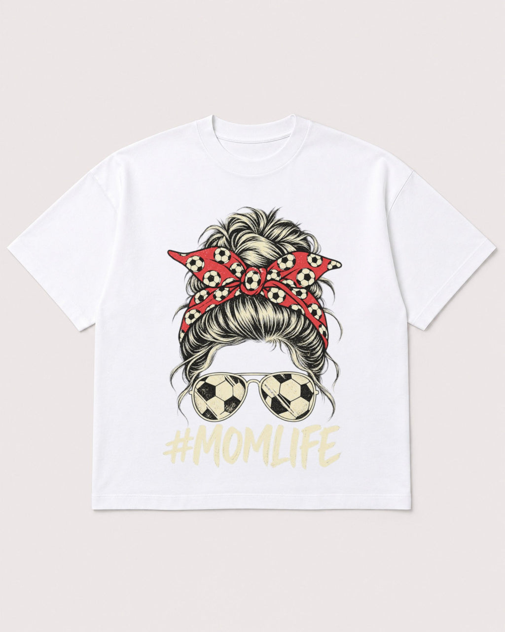 Mockup Boxy Heavyweight Tee White product