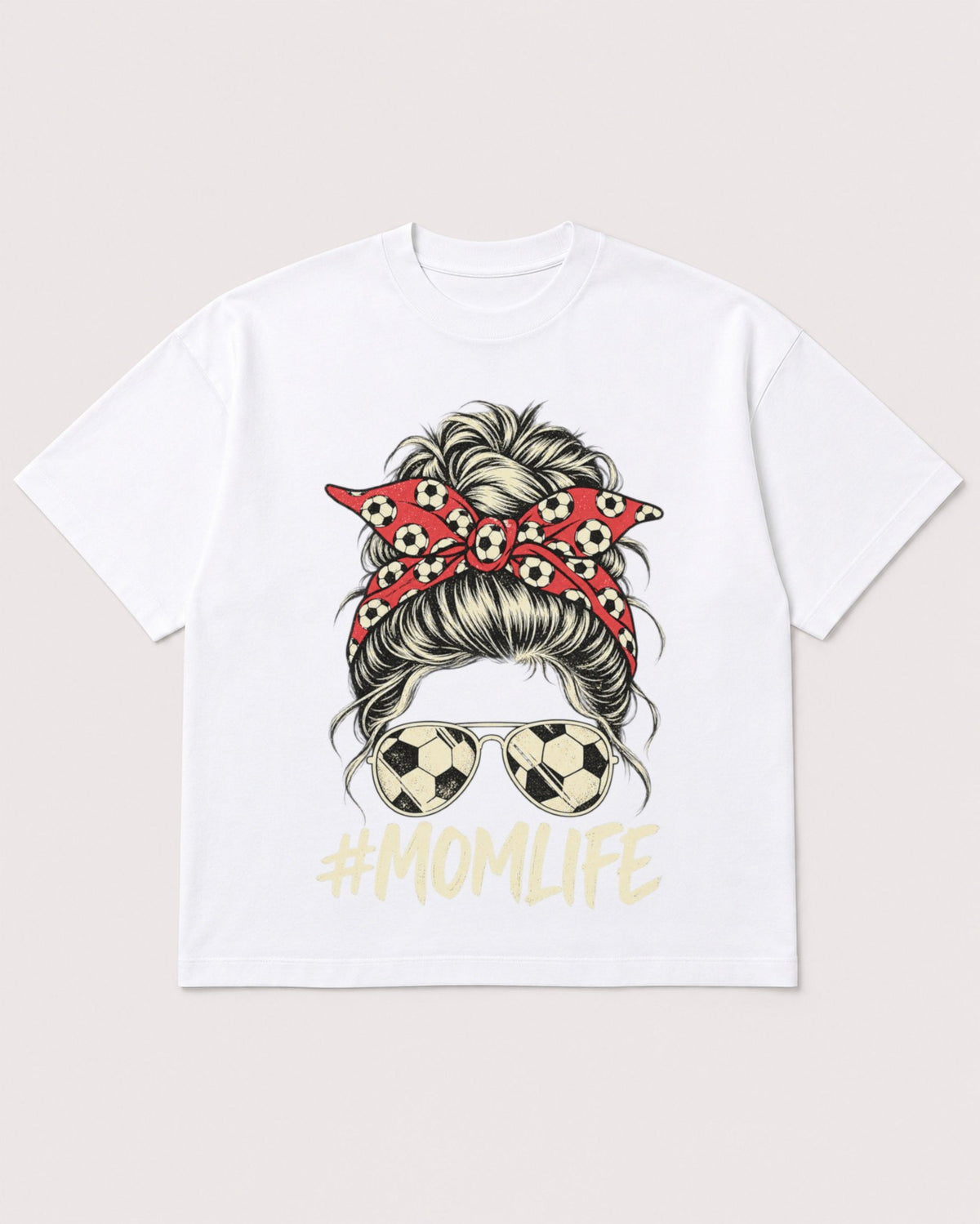 Mockup Boxy Heavyweight Tee White product