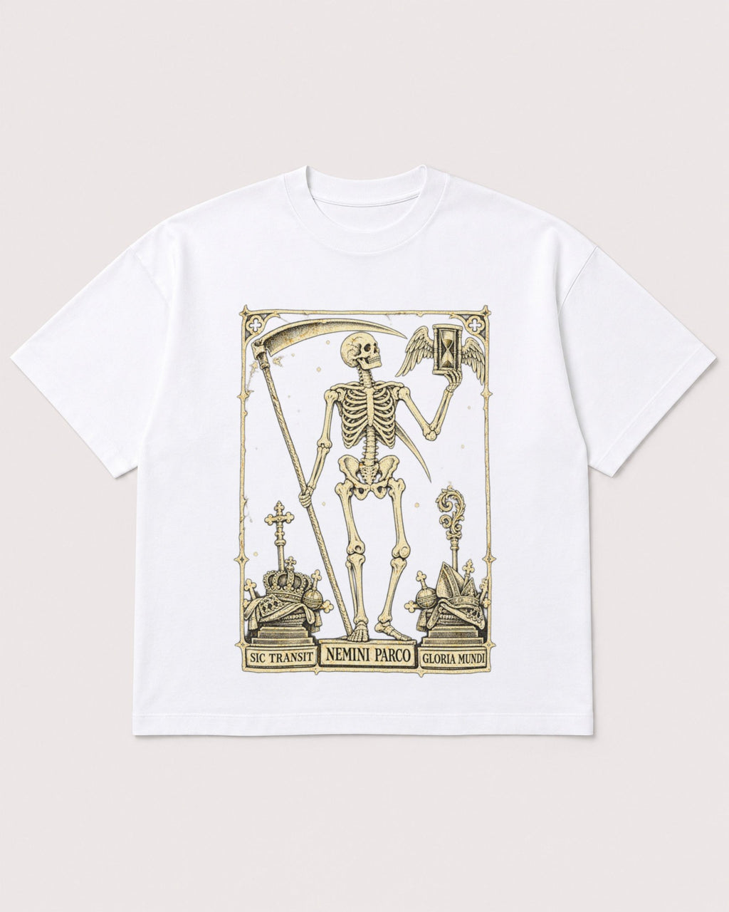 Mockup Boxy Heavyweight Tee White product